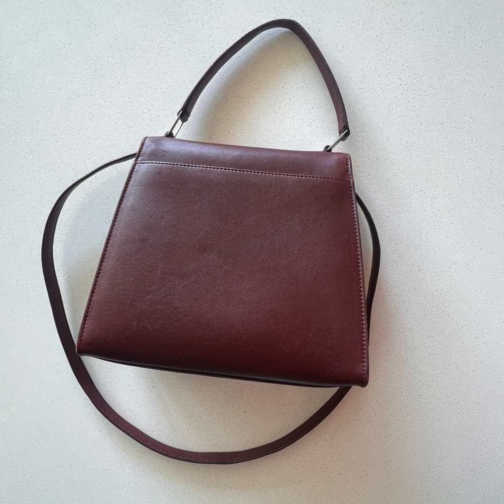 Rare Coach 6701 Bridle Top Handle Kelly Bag, Burgundy, Good Vintage Condition - Picture 5 of 16